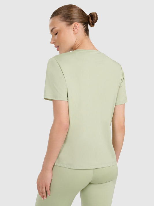 Женская футболка для фитнеса 4F F1517 4FWAW25TFTSF1517 light green