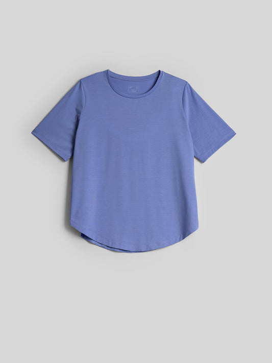 Женская футболка для йоги 4F F2295 4FWAW26TFTSF2295 light blue