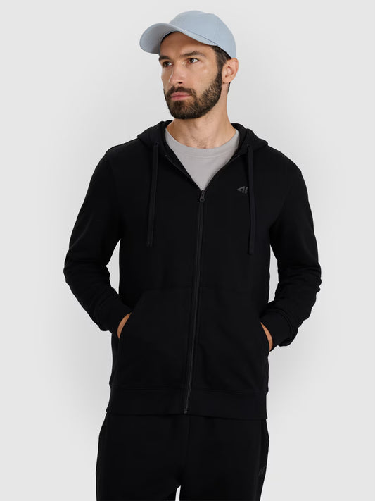 Hanorac cu fermoar pentru bărbați 
4F M1768 4FWMM00TSWSM1768 deep black