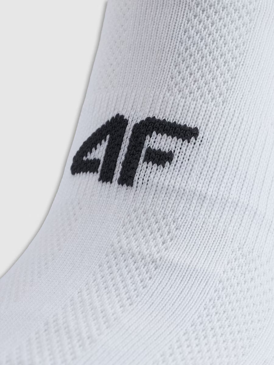 Șosete pentru sport 4F Socs fnk F245 4FWMM00UFSOM245 (3pack) white