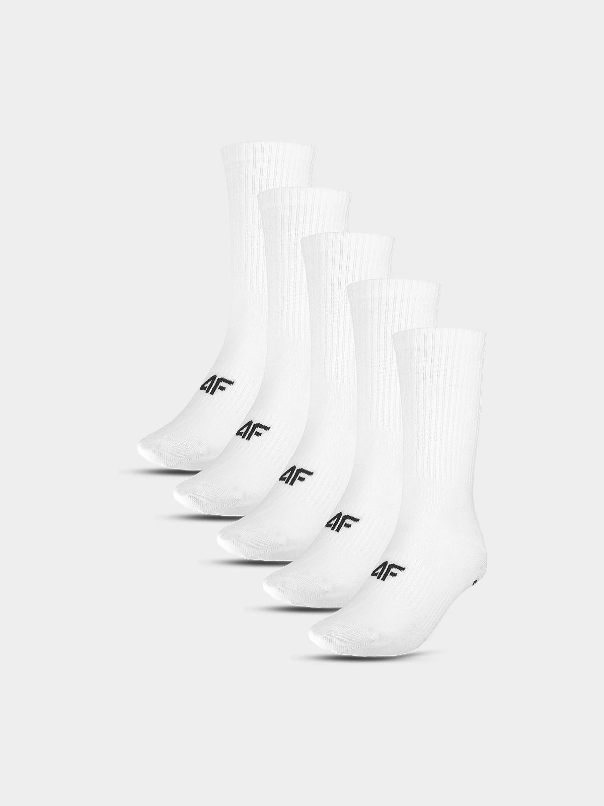 Set de șosete 4F Socs cas F284 4FWMM00USOCF284 (5pack) White