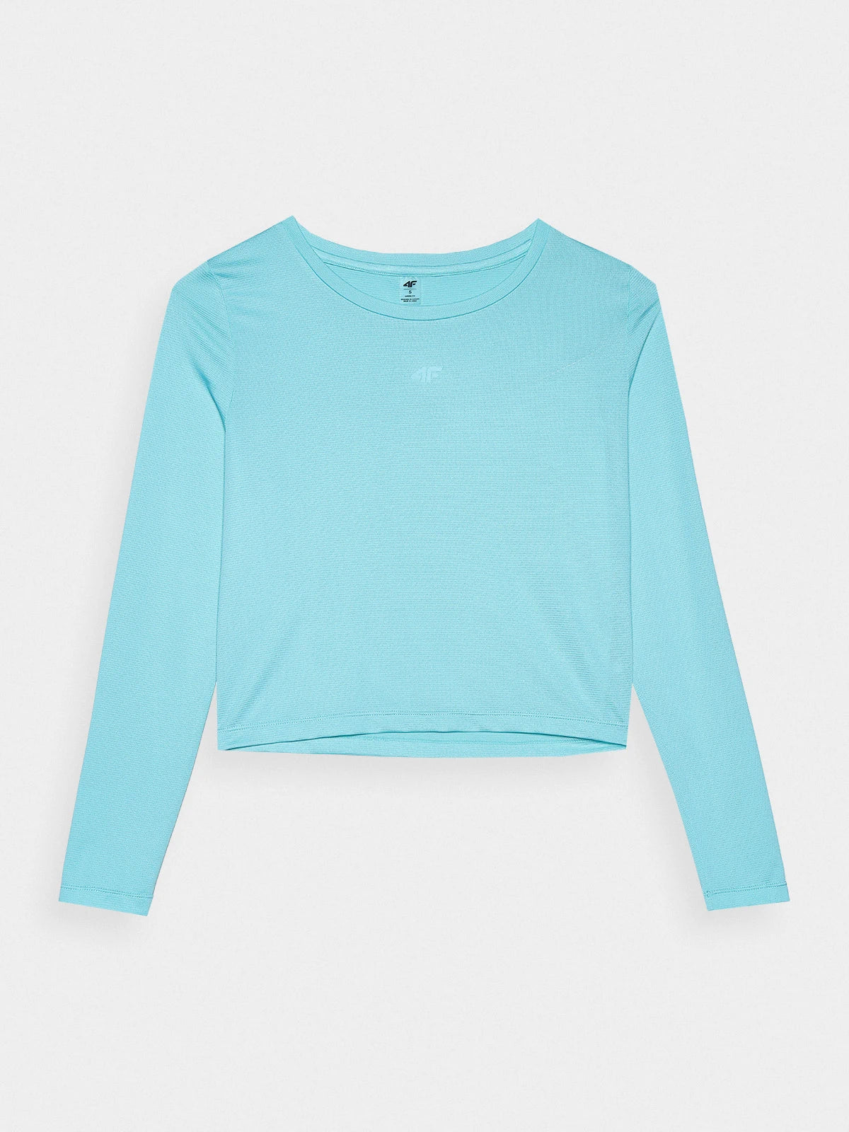 Longsleeve de antrenament pentru femei 4F F218 4FWSS24TFLOF218 Blue