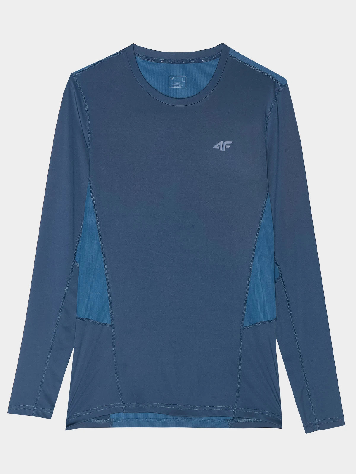 Мужской лонгслив для тренировок 4F M183 4FWSS24TFLOM183 Denin