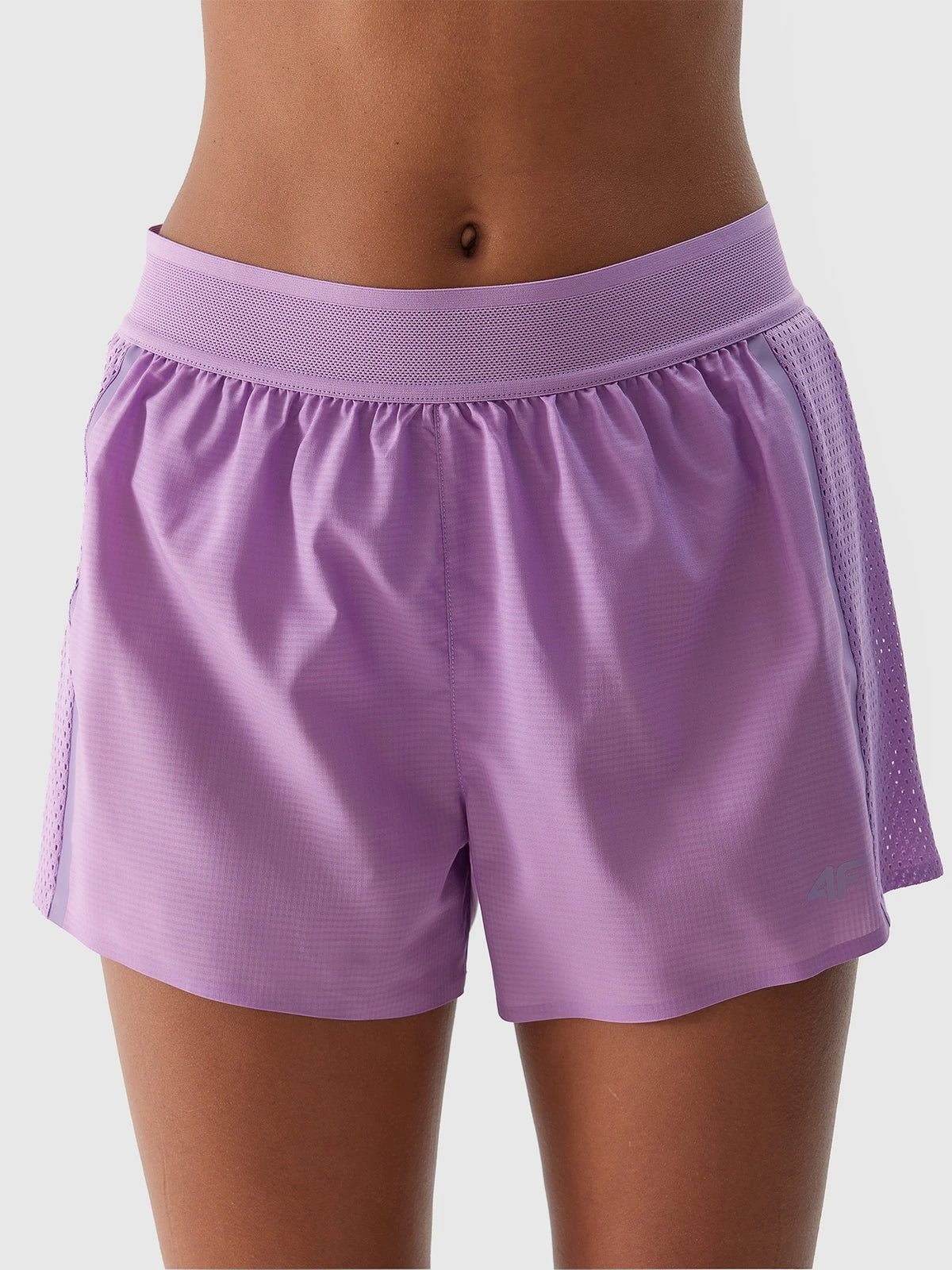 Pantaloni scurți de alergare pentru femei 4F F502 4FWSS24TFSHF502