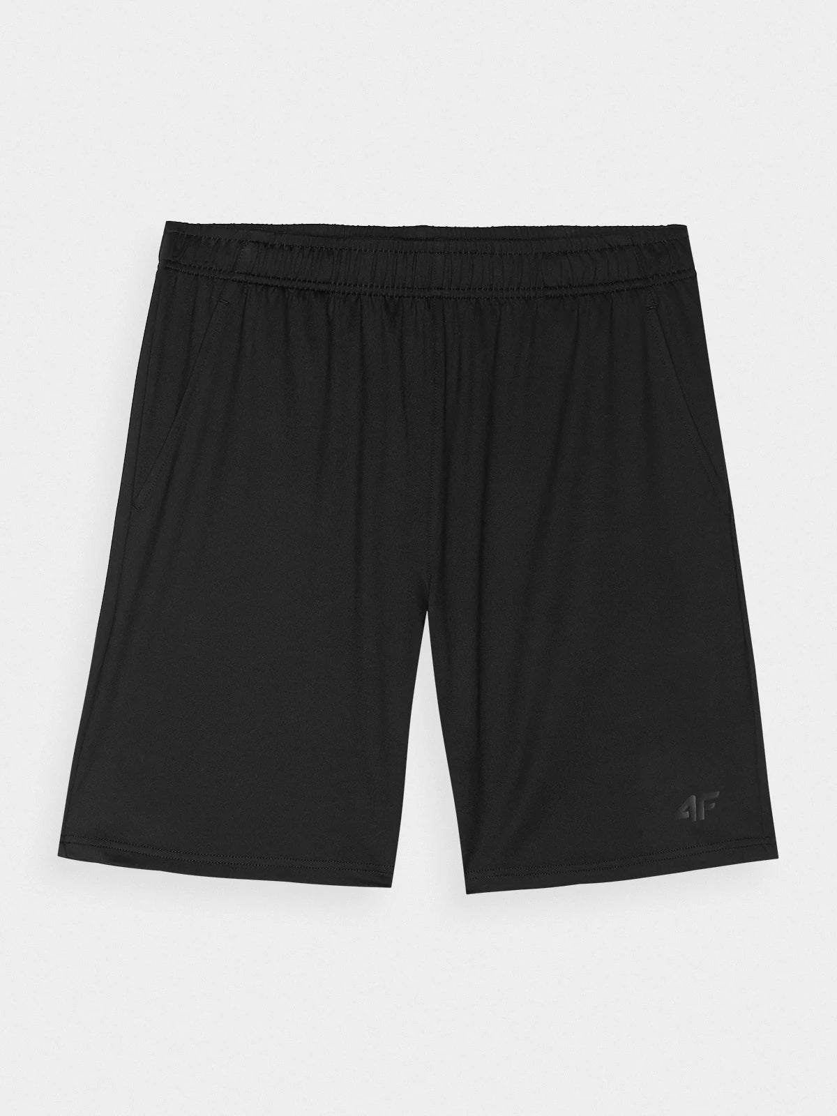 Pantaloni scurți de antrenament pentru bărbați 4F M383 4FWSS24TFSHM383 Deep black