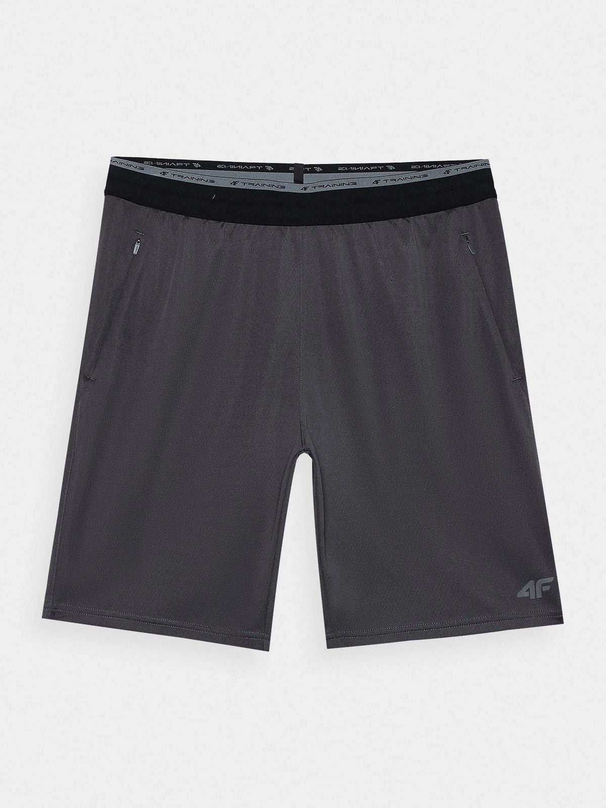Pantaloni scurți de antrenament pentru bărbați 4F M492 4FWSS24TFSHM492 Anthracite