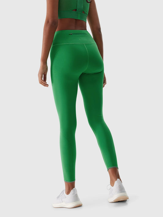 Женские леггинсы для бега 4F F228 4FWSS24TFTIF228 Green