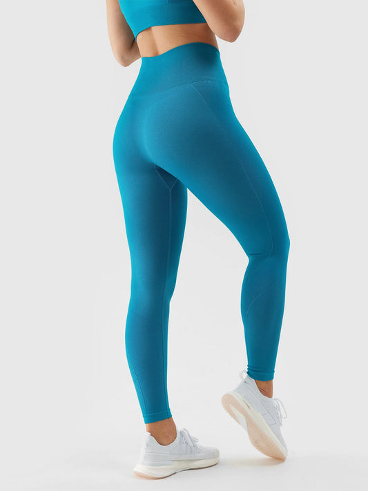 Женские леггинсы для фитнеса 4F F231 4FWSS24TFTIF231 Turquoise