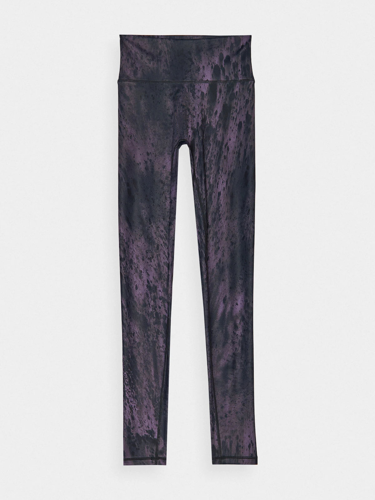 Legginși de yoga pentru femei 4F F236 4FWSS24TFTIF236 Brown allover