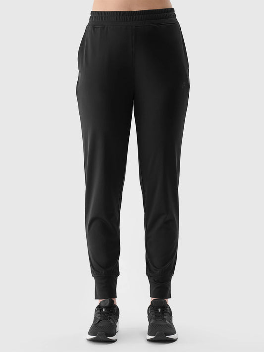 Женские спортивные штаны 4F F454 4FWSS24TFTRF454 Black