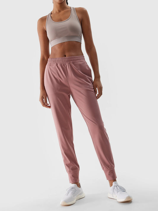 Женские спортивные штаны 4F F454 4FWSS24TFTRF454 Pink