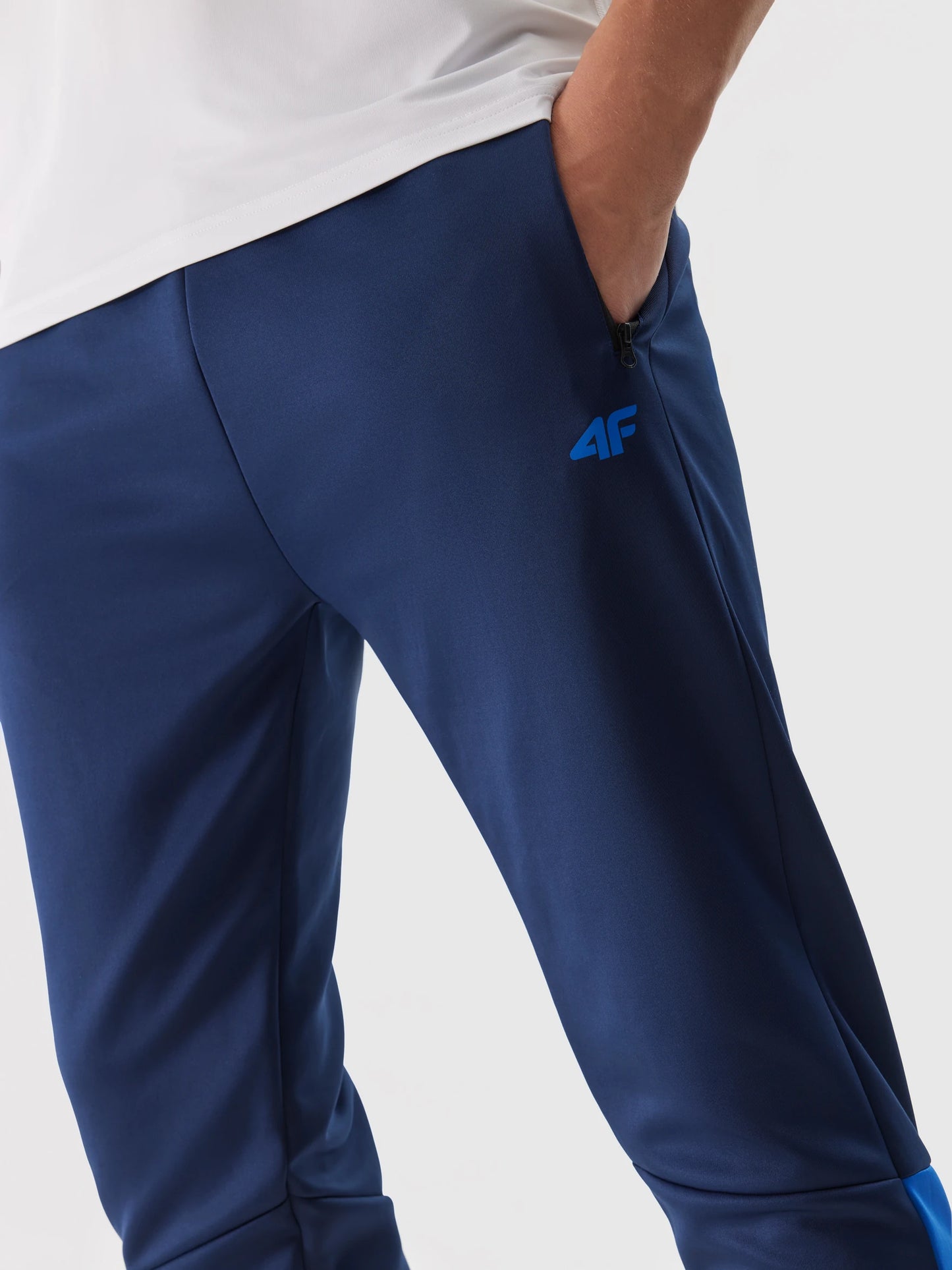 Pantaloni de sport pentru bărbați 4F M670 4FWSS24TFTRM670 Navy