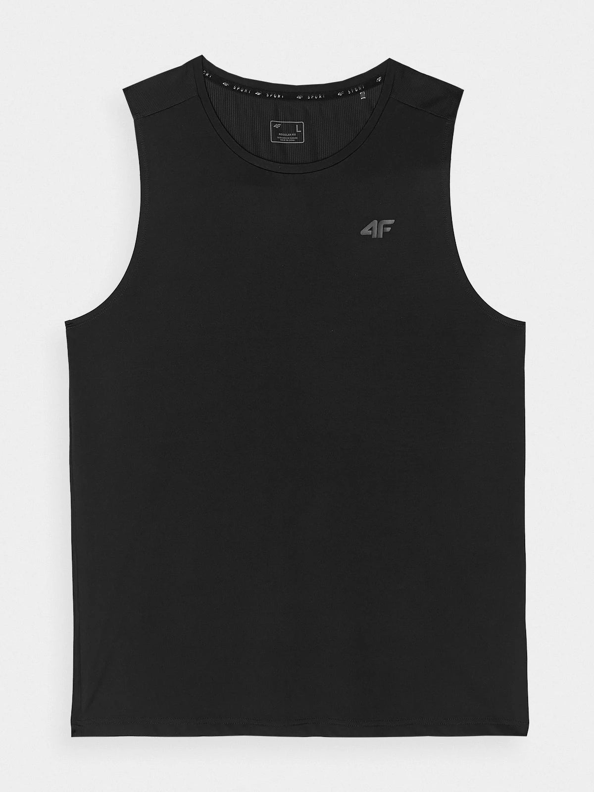 Maieu de antrenament pentru bărbați 4F M597 4FWSS24TFTSM597 Black