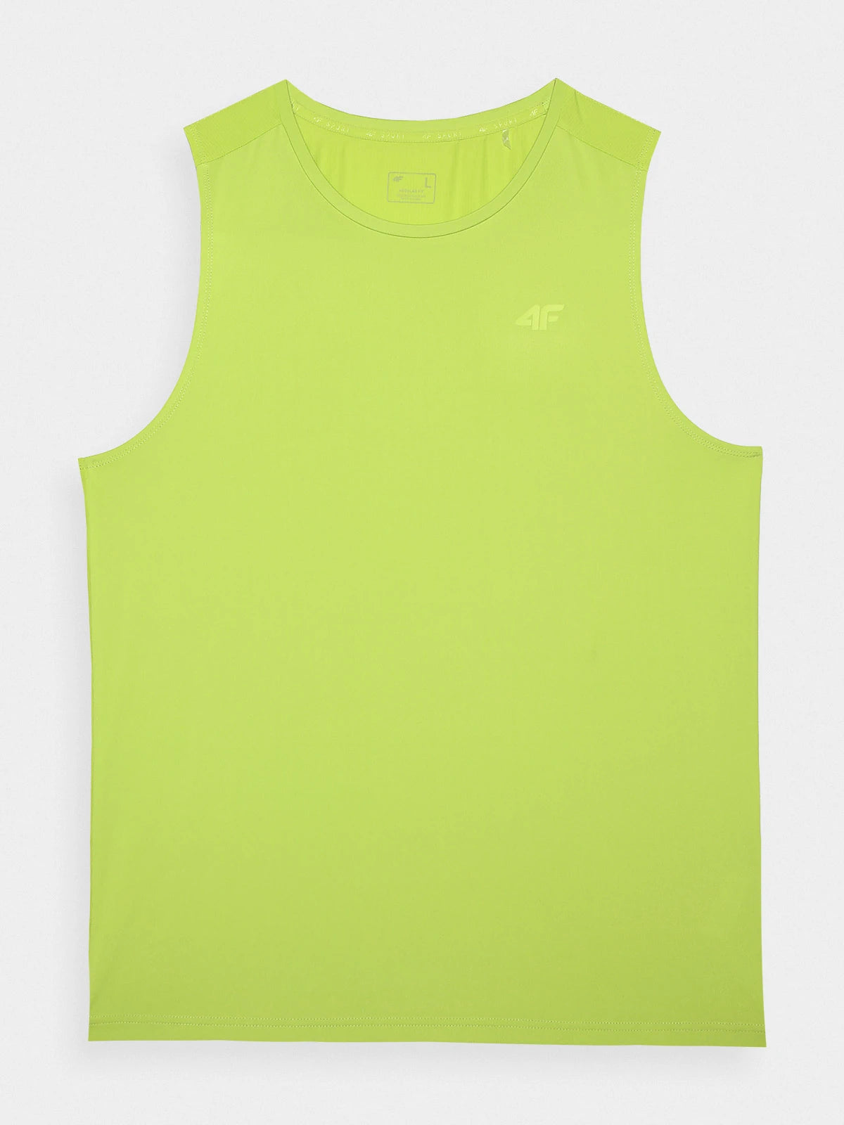 Maieu de antrenament pentru bărbați 4F M597 4FWSS24TFTSM597 Canary green