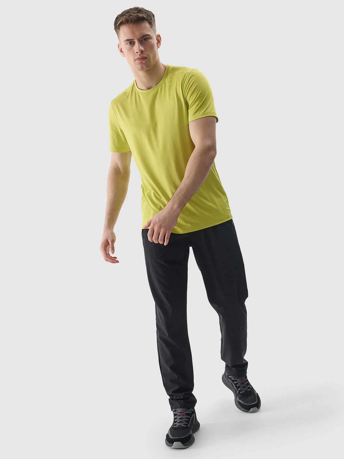 Мужская футболка для тренировок 4F M598 4FWSS24TFTSM598 Canary green