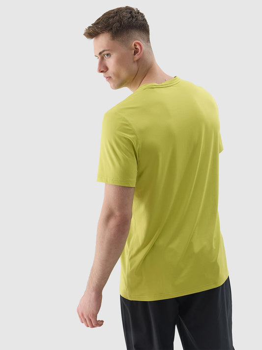 Мужская футболка для тренировок 4F M598 4FWSS24TFTSM598 Canary green