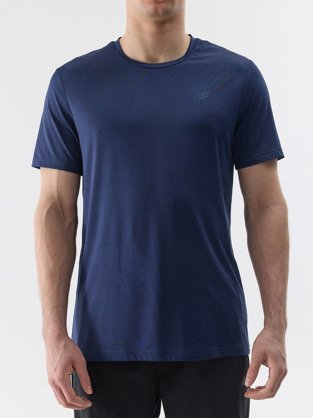 Мужская футболка для тренировок 4F M599 4FWSS24TFTSM599 Navy