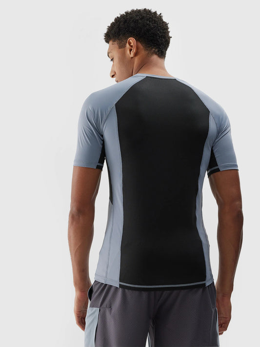 Tricou de antrenament pentru bărbați 4F M700 4FWSS24TFTSM700 Grey