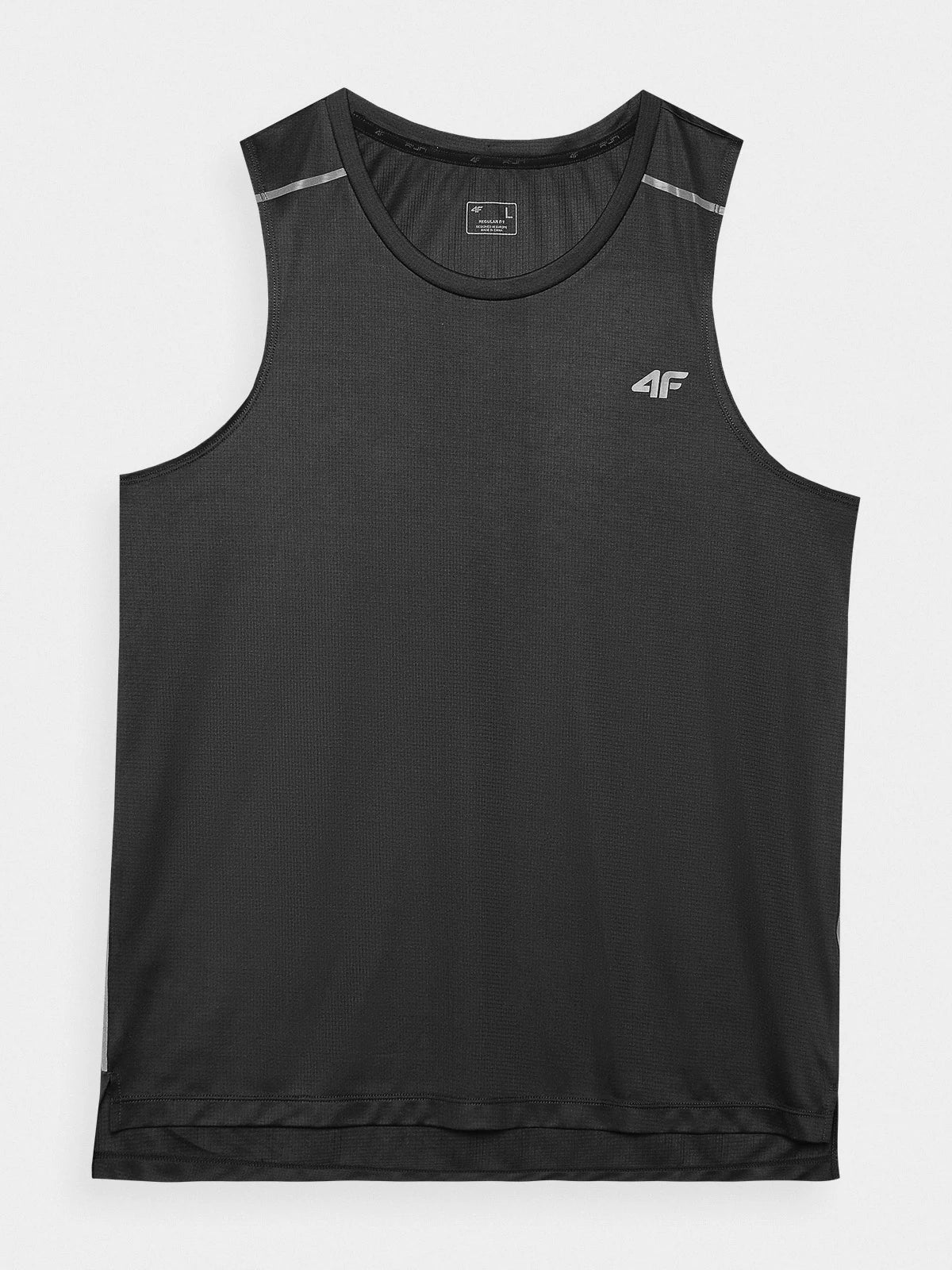 Мужская майка для бега 4F M841 4FWSS24TFTSM841 Black
