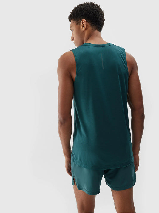 Maieu de alergare pentru bărbați 4F M841 4FWSS24TFTSM841 Teal