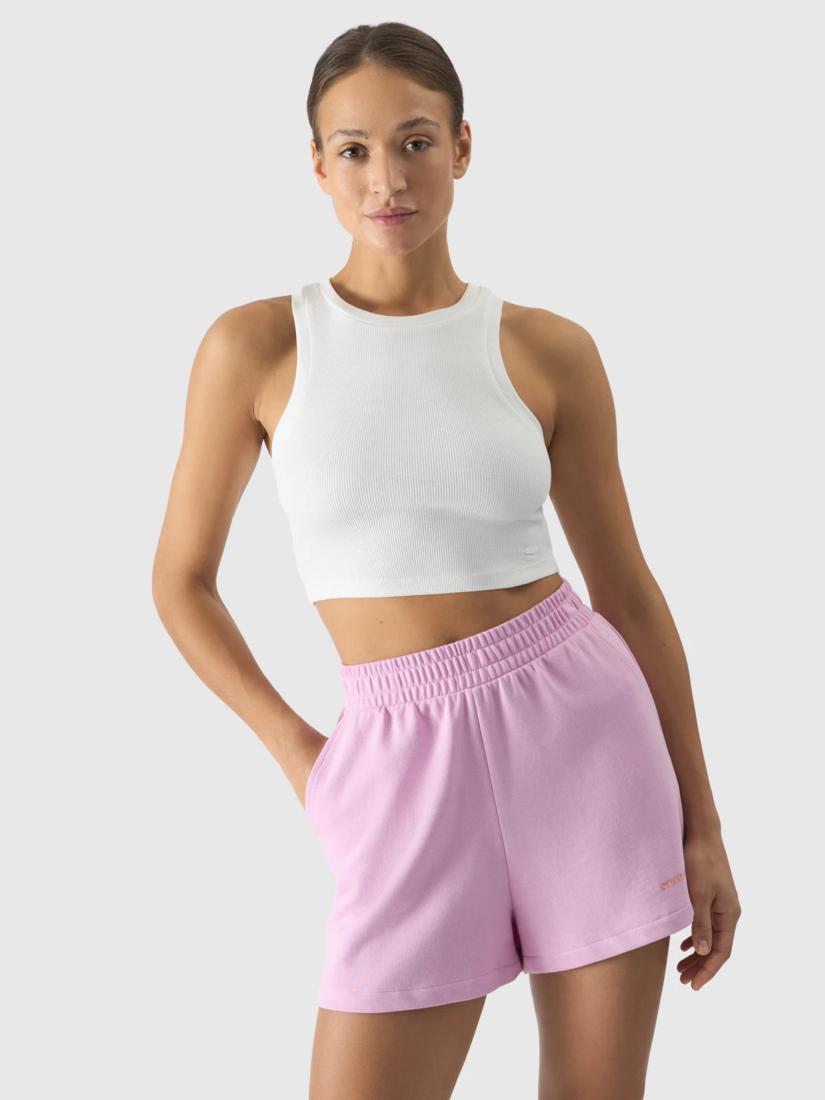 Женский топ 4F F066 4FWSS24TSLEF066 Creme