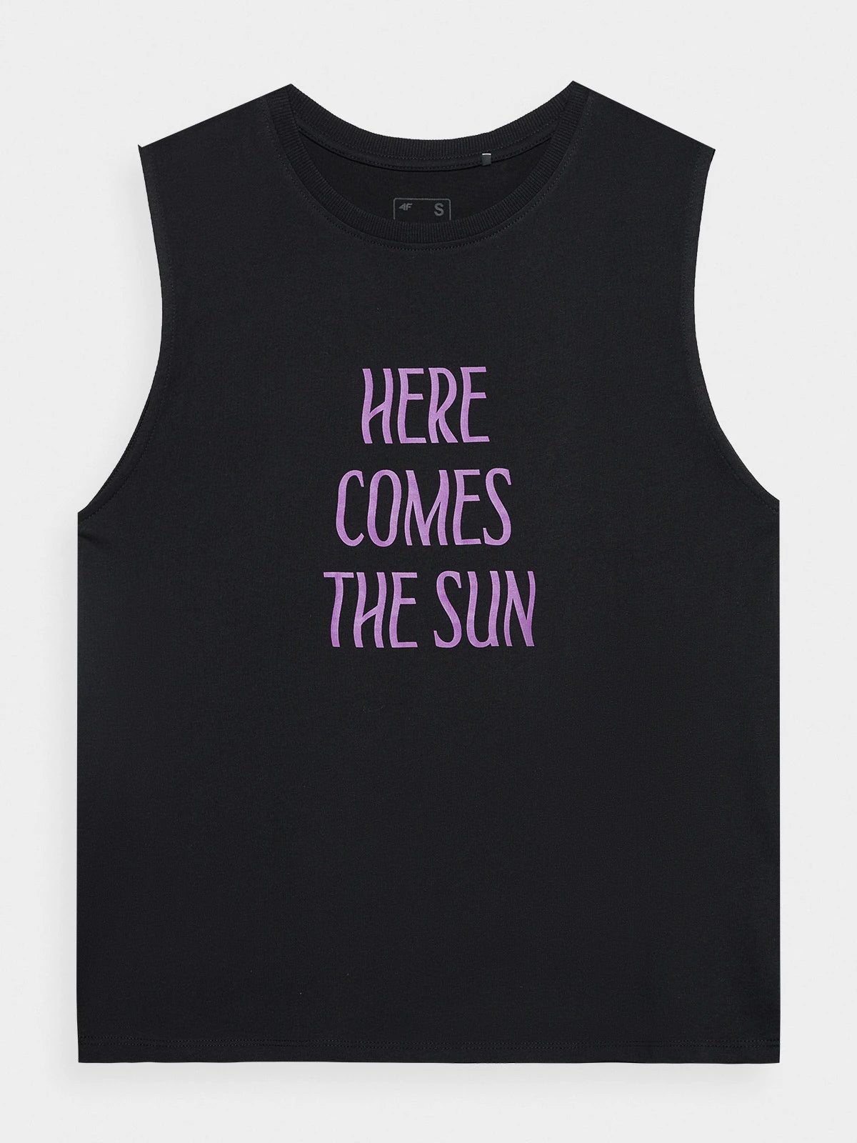 Женский топ 4F F069 4FWSS24TSLEF069 Black