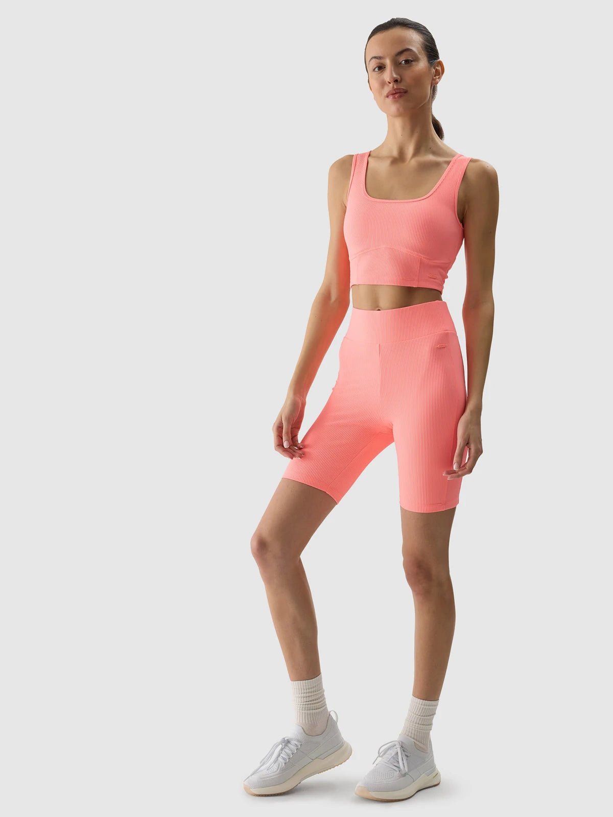 Женский кроп-топ 4F F072 4FWSS24TSLEF072 Coral