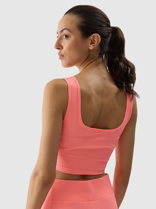 Женский кроп-топ 4F F072 4FWSS24TSLEF072 Coral