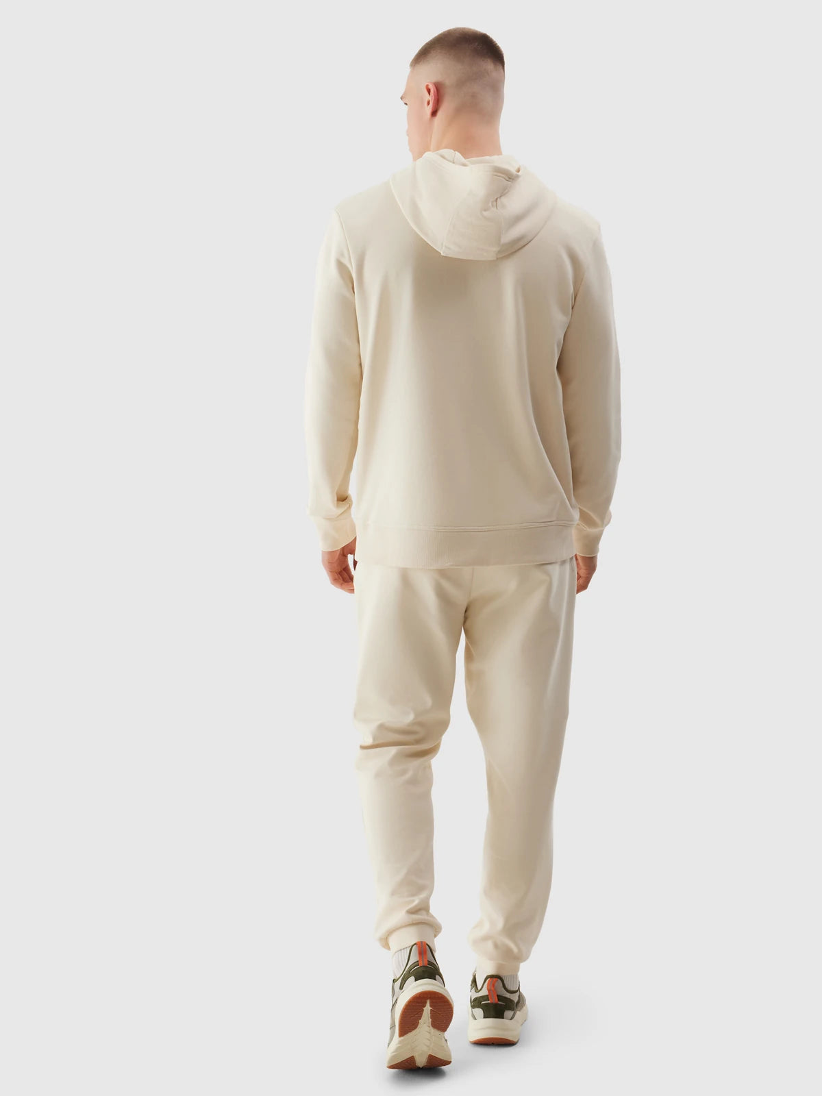 Joggeri de sport pentru bărbați 4F M648 4FWSS24TTROM648 Beige