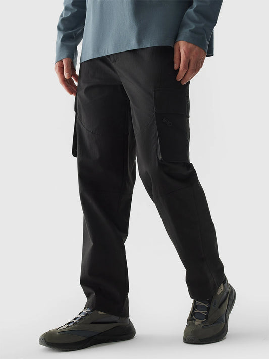 Мужские брюки карго casual 4F M654 4FWSS24TTROM654 Black