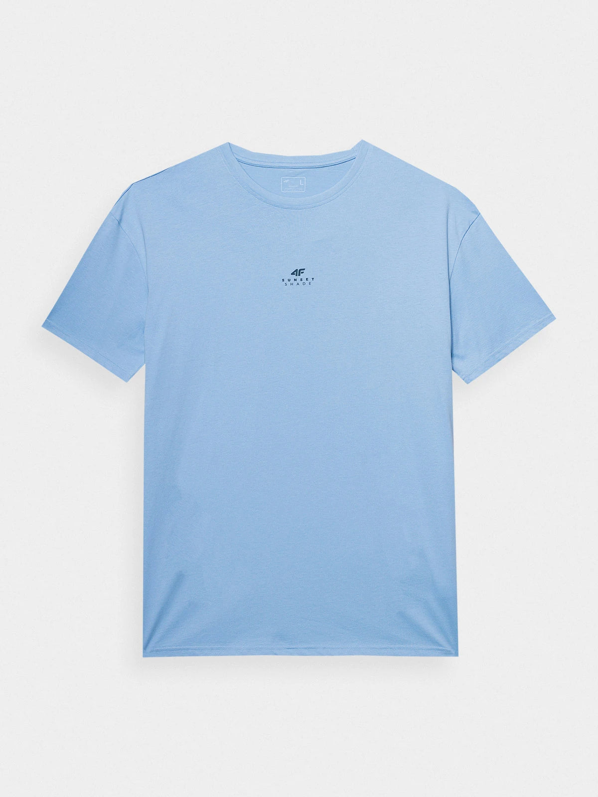 Мужская футболка casual 4F M1287 4FWSS24TTSHM1287 Blue