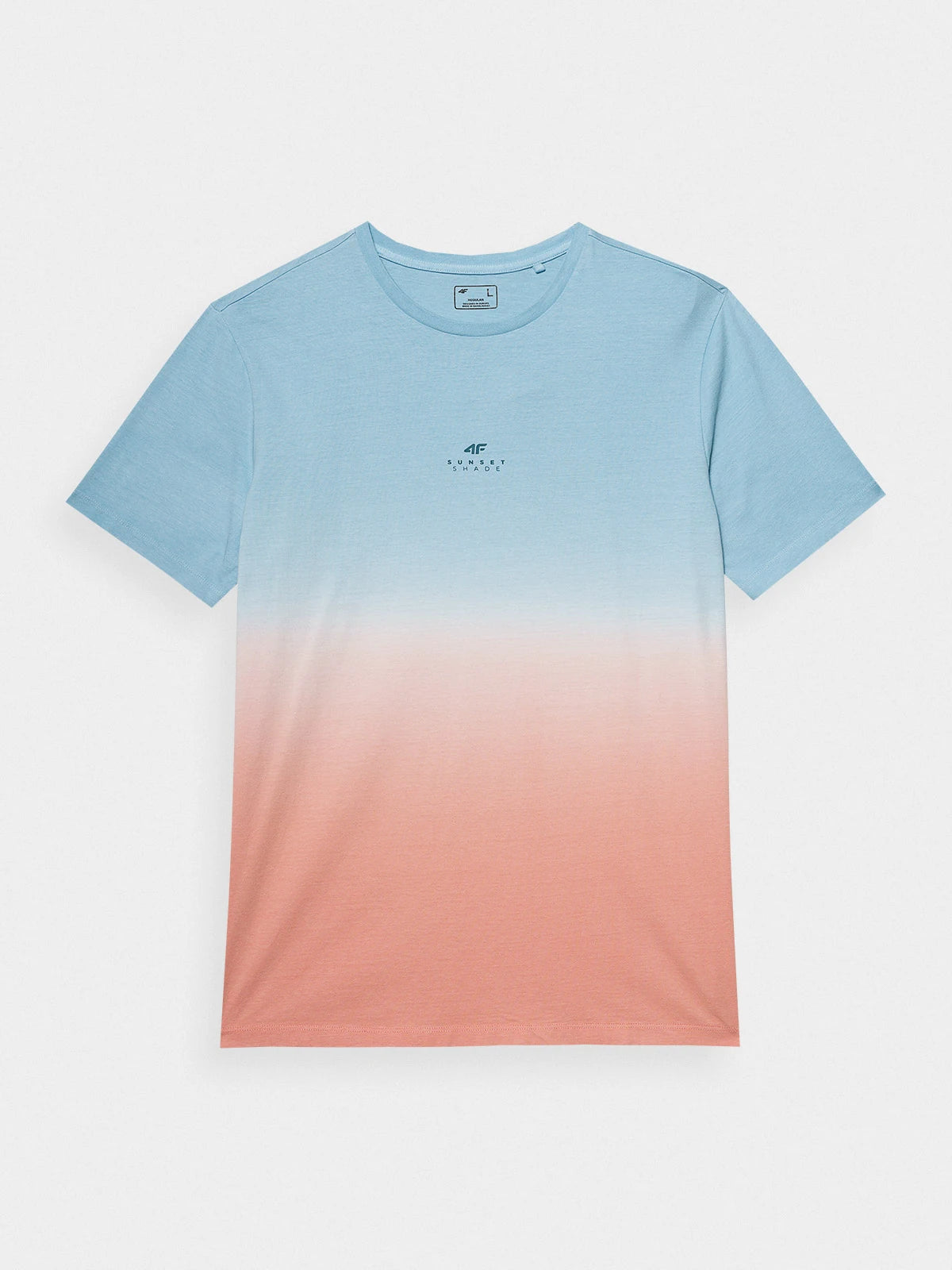 Мужская футболка casual 4F M1290 4FWSS24TTSHM1290 Blue