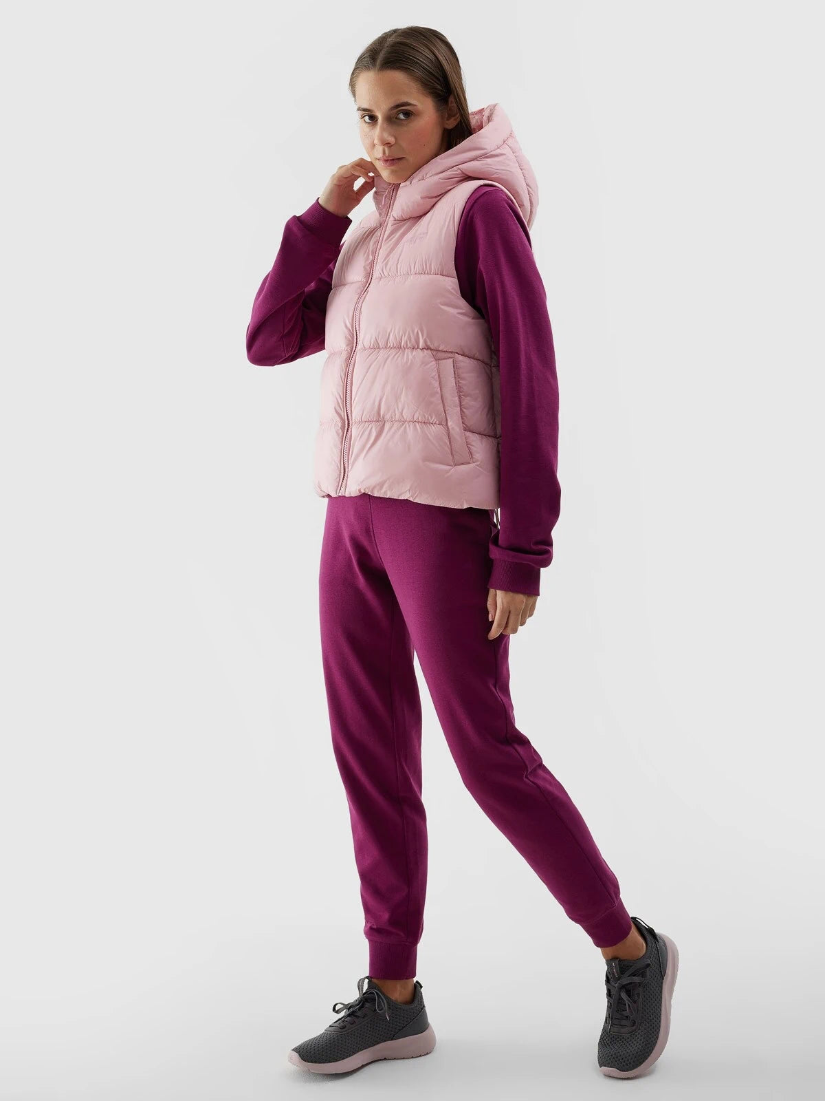 Женский жилет 4F F112 4FWSS24TVJAF112 Pink