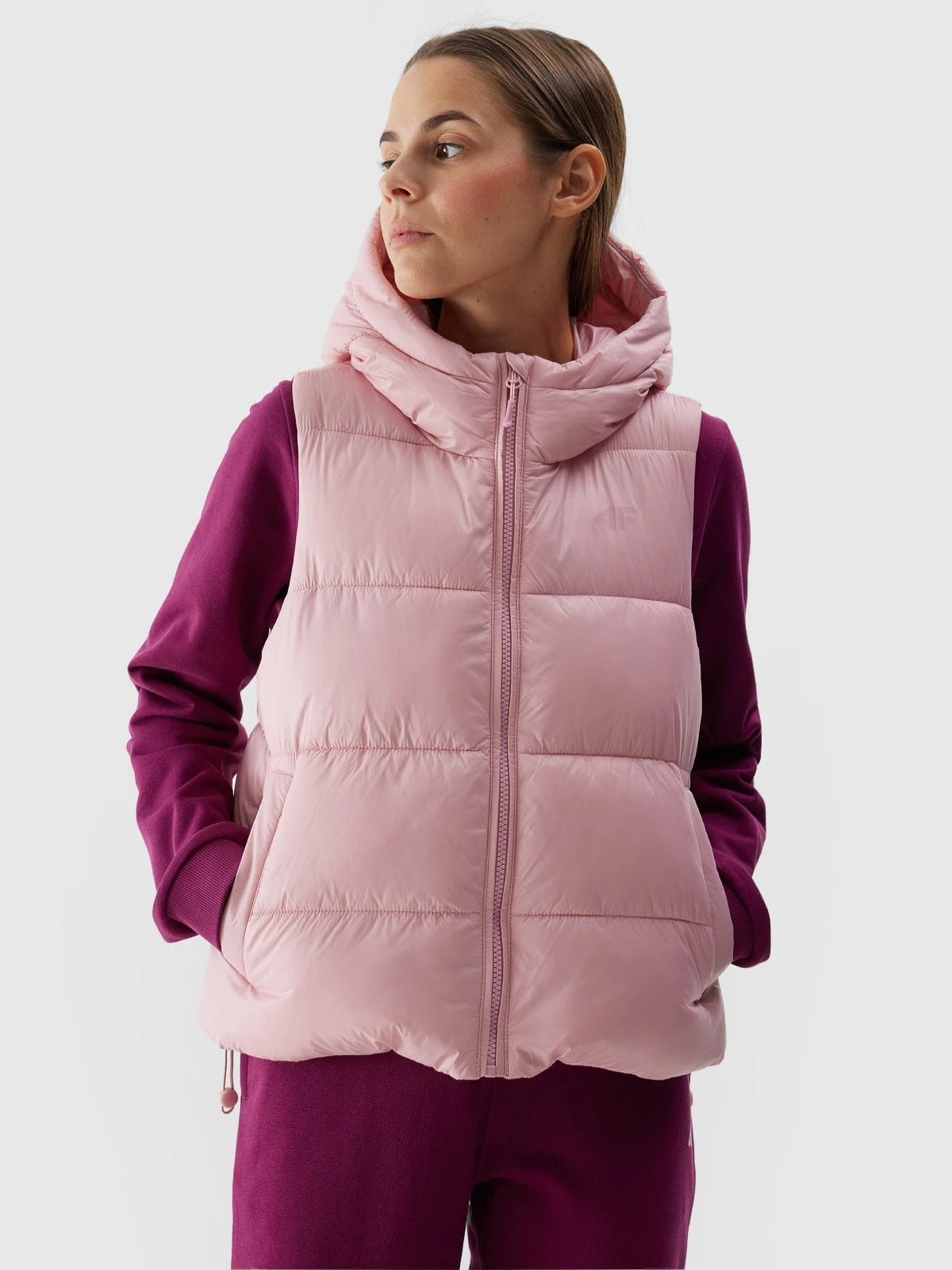 Женский жилет 4F F112 4FWSS24TVJAF112 Pink