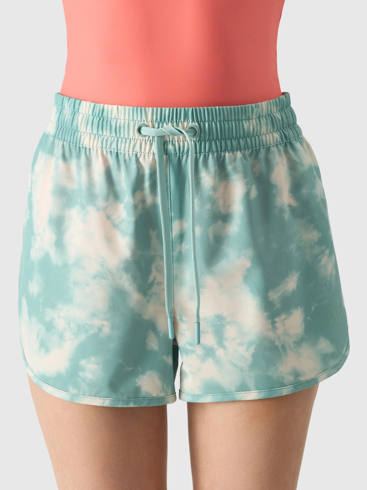 Pantaloni scurți de plajă pentru femei 4F F091 4FWSS24UBDSF091 Multicolour