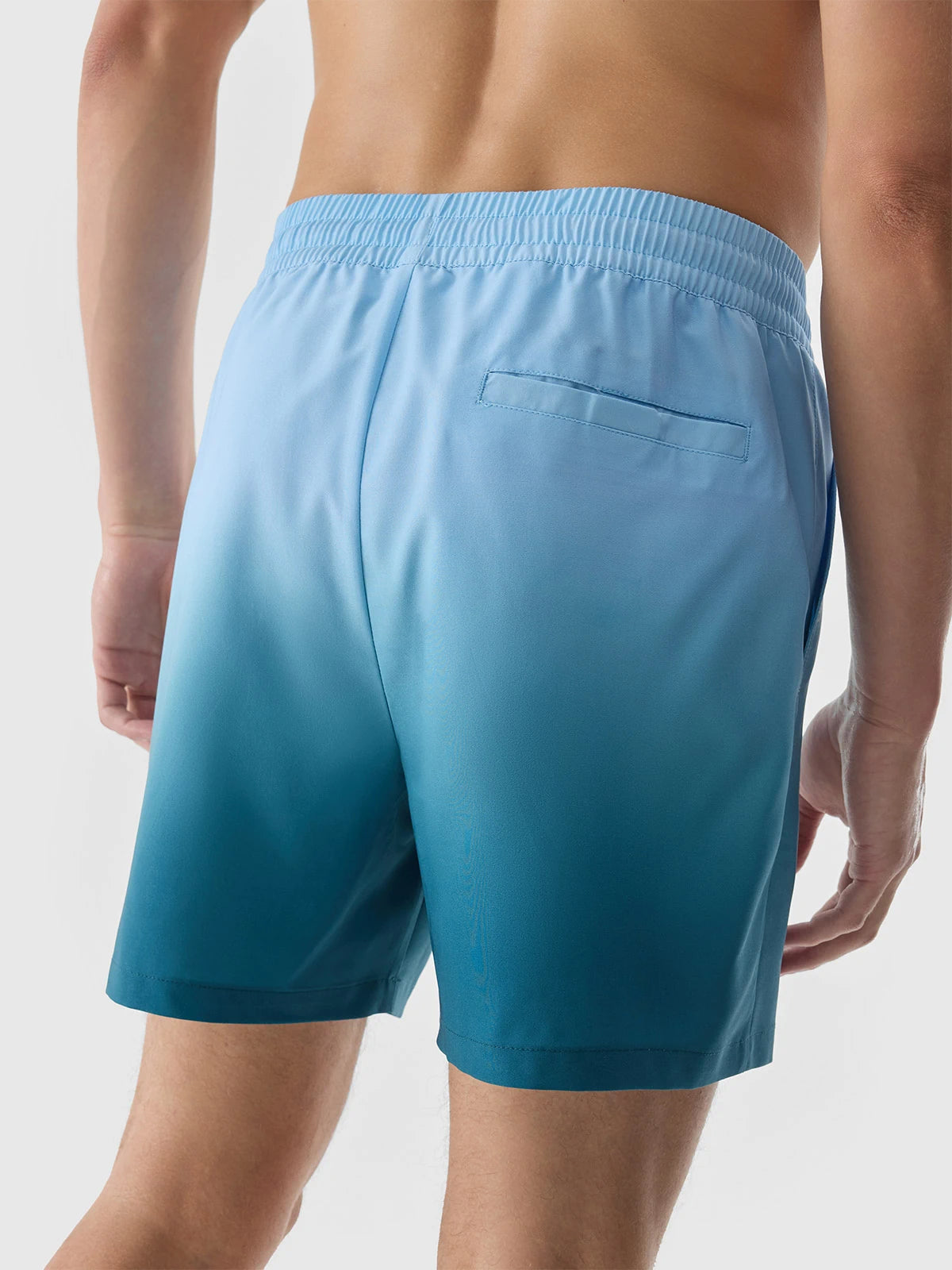 Pantaloni scurți de plajă pentru bărbați 4F M089 4FWSS24UBDSM089 Teal