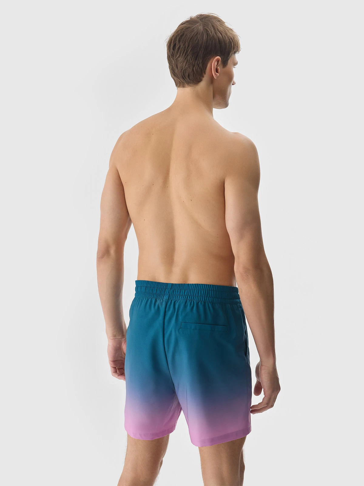 Pantaloni scurți de plajă pentru bărbați 4F M089 4FWSS24UBDSM089 Violet