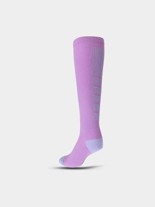 Гольфы женские для бега 4F F133 4FWSS24UFSOF133 Violet