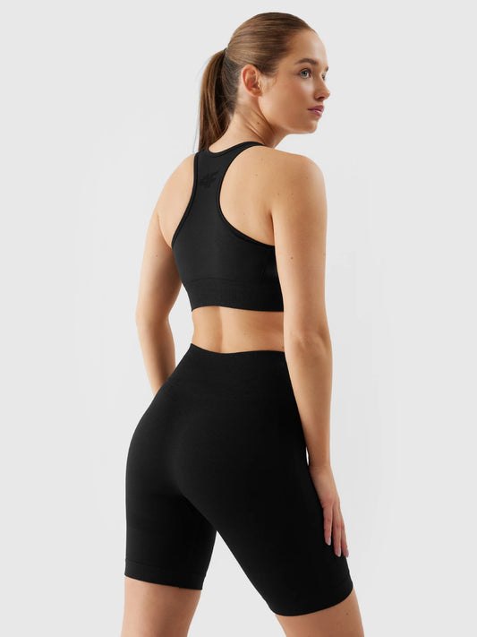 Bra pentru antrenamente 4F F116 4FWSS24USBAF116 Black