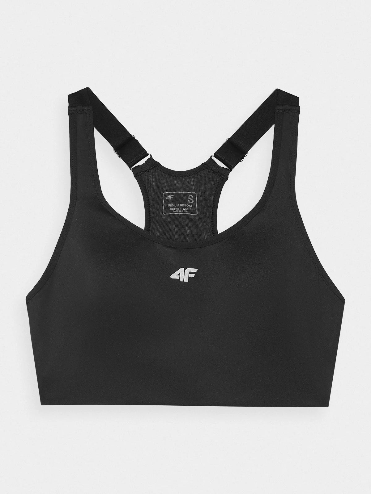 Бра для тренировок 4F F117 4FWSS24USBAF117 Black