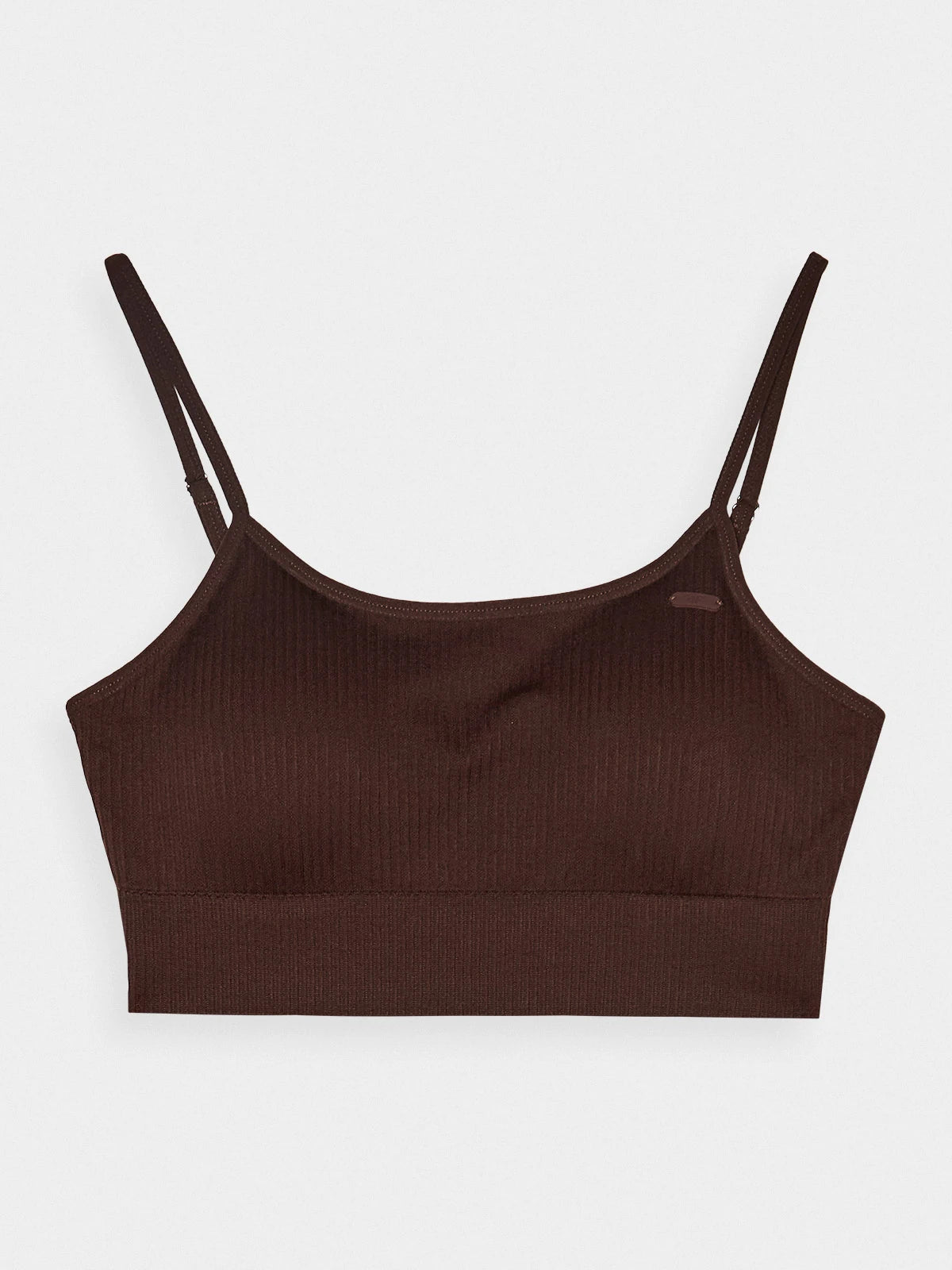 Bra pentru yoga 4F F121 4FWSS24USBAF121 Brown