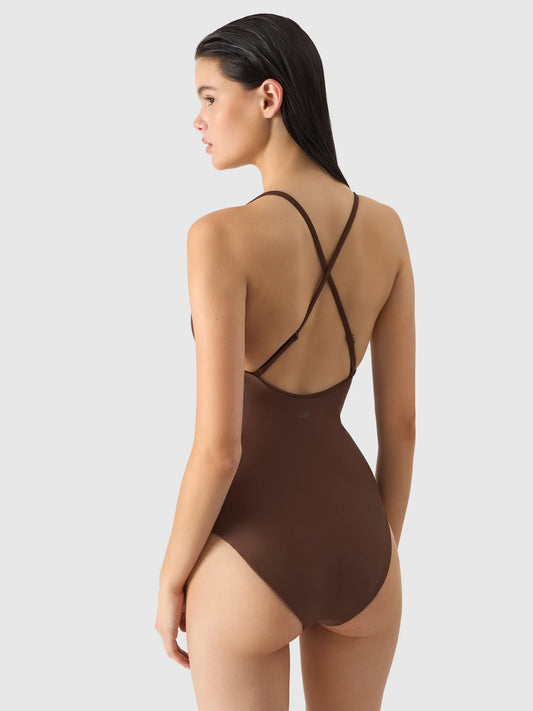 Женский купальник 4F F053 4FWSS24USWSF053 Brown