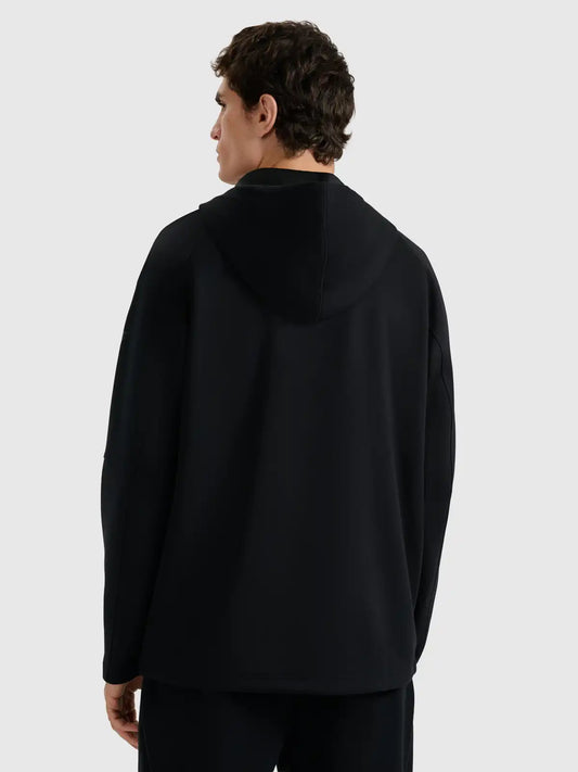 Hanorac cu fermoar pentru bărbați 4F M1865 4FWAW25TSWSM1865 deep black