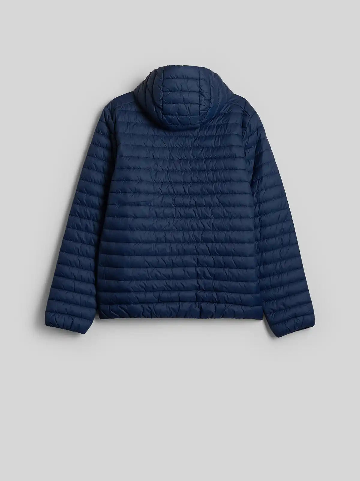 Jachetă de puf pentru bărbați cu glugă 4F M0935 4FWAW26TDJAM0935 navy