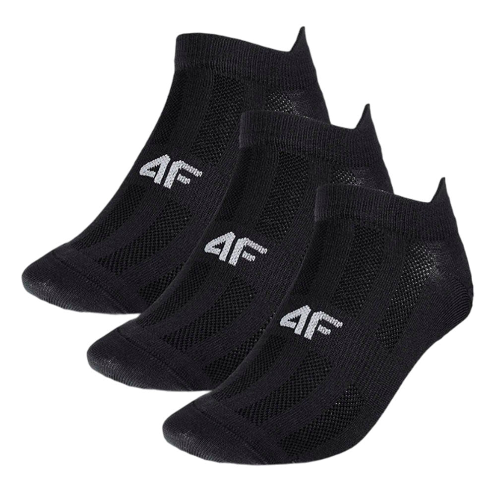 Șosete pentru sport 4F Socs fnk F136 4FWMM00UFSOF136 (3pack) Deep black