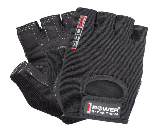Перчатки для фитнеса pro grip-black