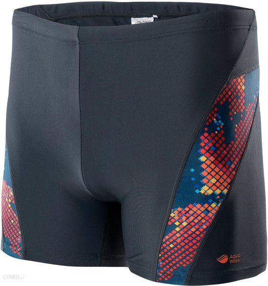 Trunchiuri pentru înot Iguana FIERO BLUEBERRY/RED ARROW PRINT