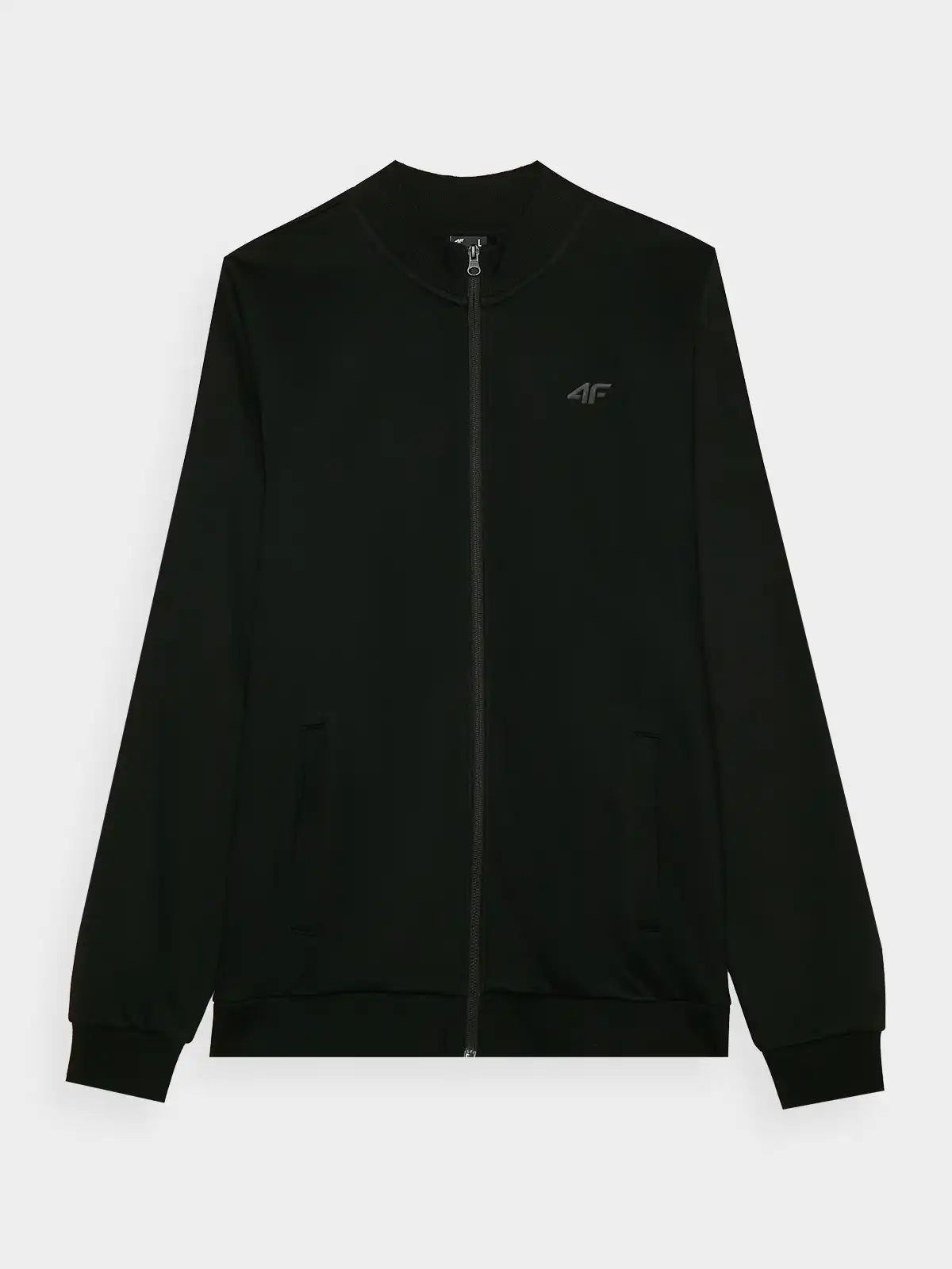 Hanorac cu fermoar pentru bărbați 4F M1463 4FWMM00TSWSM1463 deep black