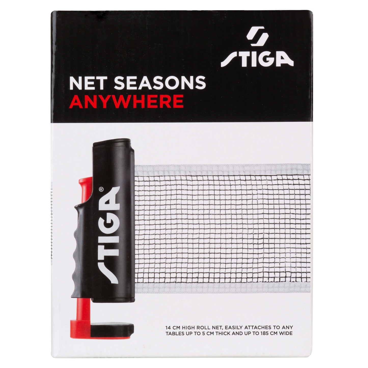 Plasă pentru tenis de masă Stiga 11300-2401-00 net seasons anywhere