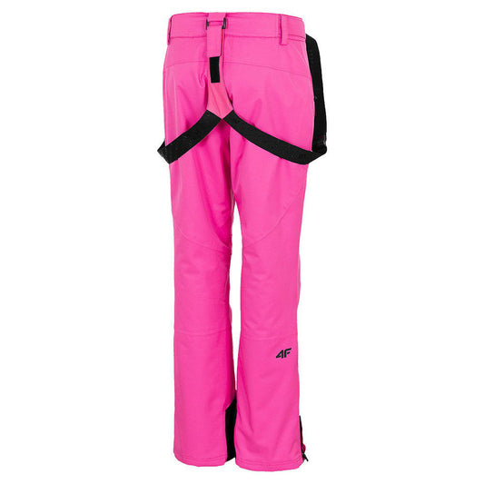 Pantaloni pentru ski 4F WOMEN'S SKI TROUSERS SPDN002 DARK PINK